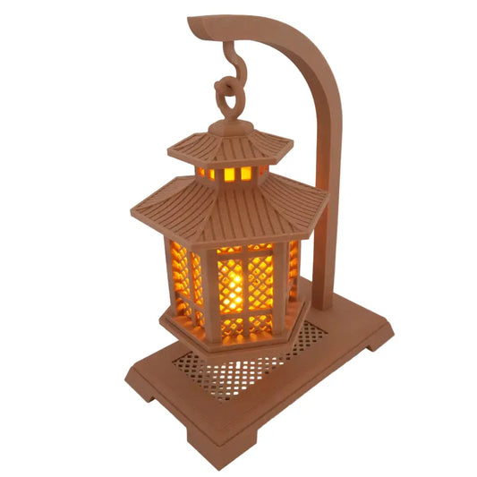 Decorative Lantern LED Tabletop Electric Lantern for Indoor Home Decor Sancticraft