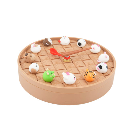 Chinese Zodiac Gift Decor Animal Figurine Clock Wall Mount Horse Lunar New Year Home Accent