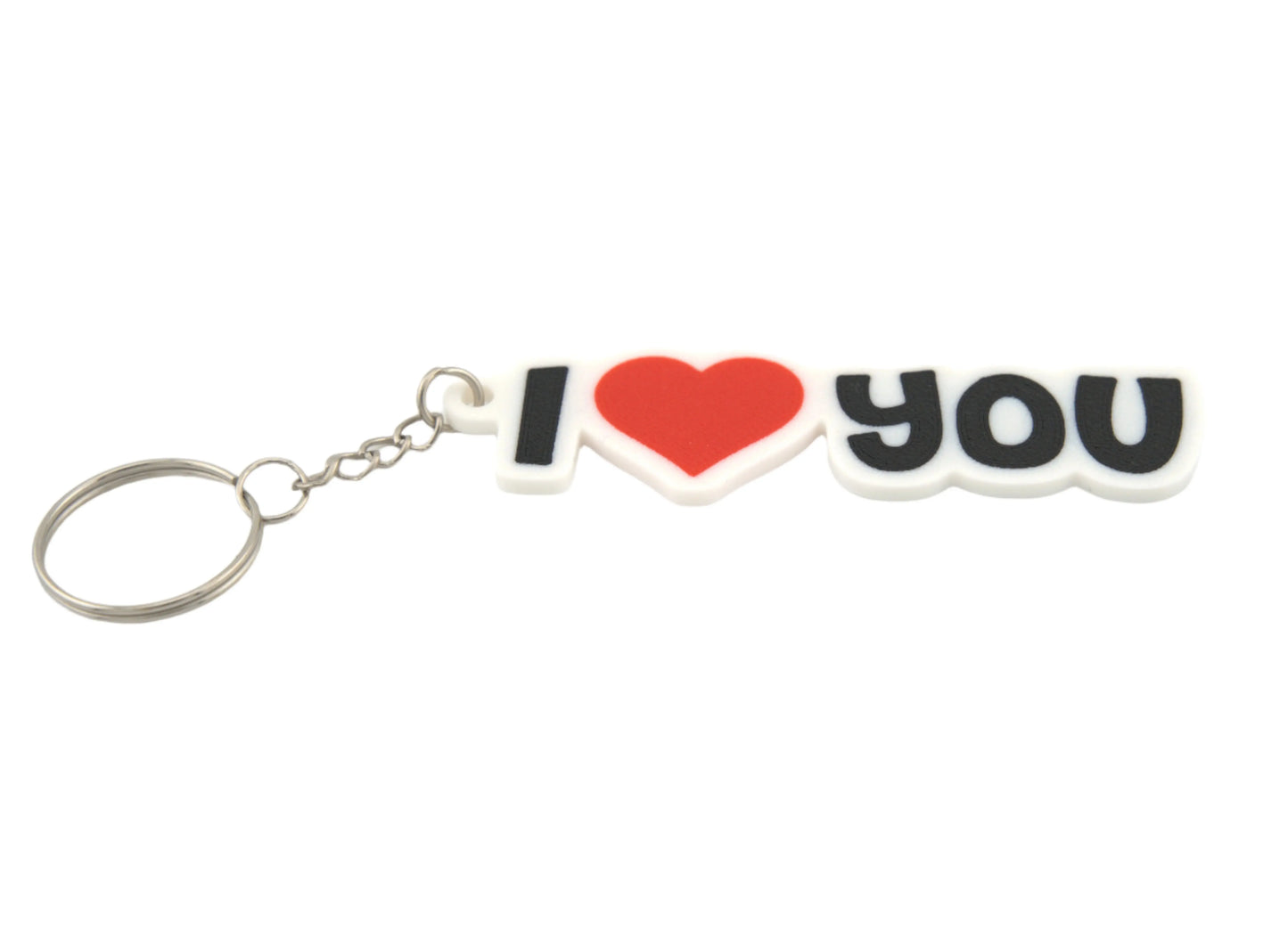 I Love You keychain small romantic gift made in USA