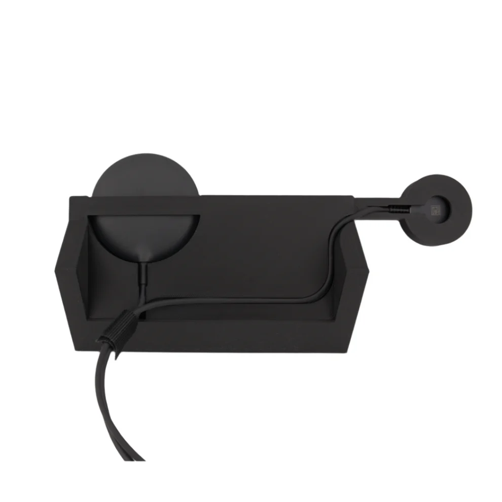 Sancticraft™ 2-in-1 Z Fold 7 Charging Stand with Carbon Fiber pattern (Charge Phone + Watch)