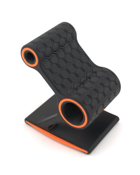 Luxury Watch Stand – S-Curve Holder Compatible with Rolex, Omega, Apple Watch | Anti-Scratch Cradle with Non-Slip Base