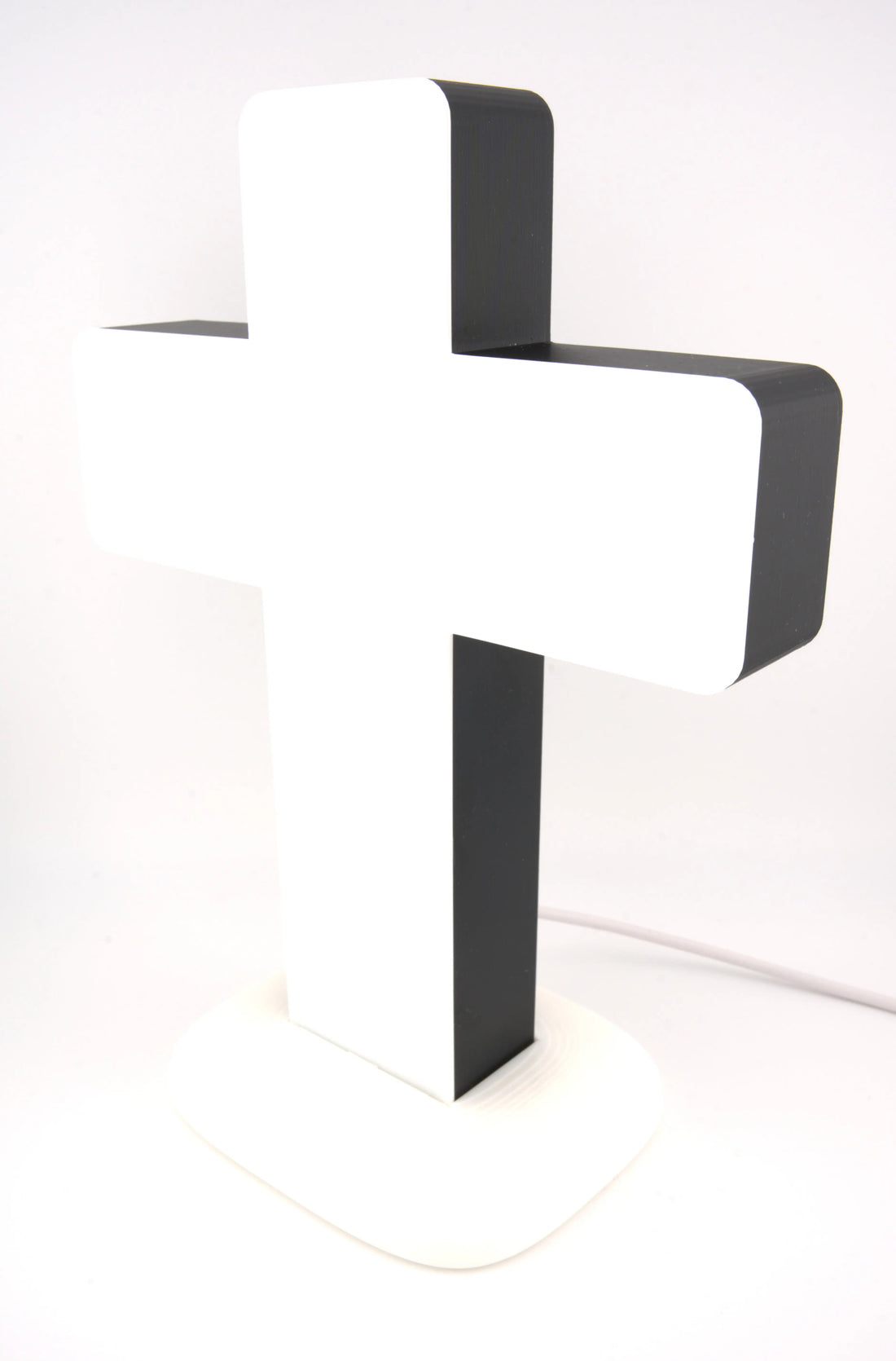 Minimalist LED Cross Lamp Christian desk decor