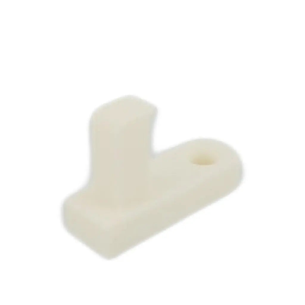Minimal Wall Hook - White Screw-Mounted Coat and Towel Hook Sancticraft