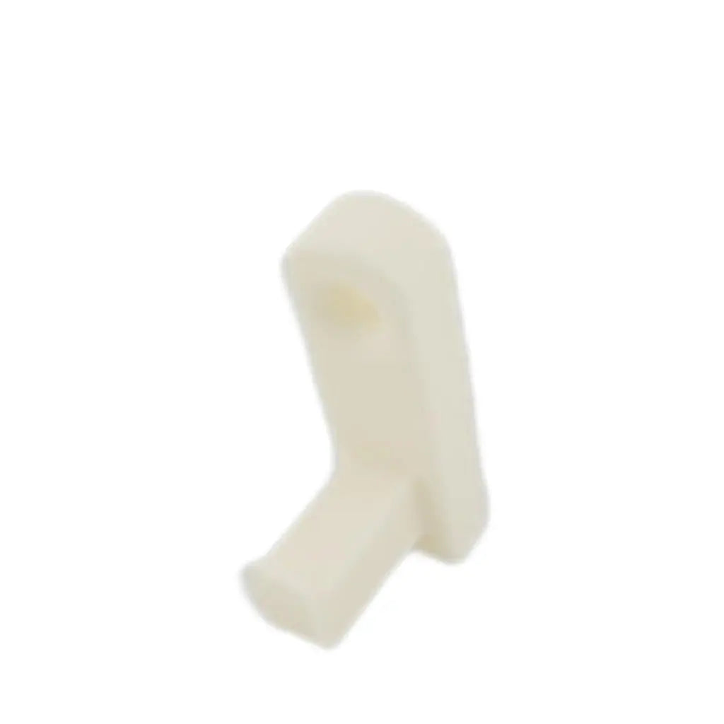 Minimal Wall Hook - White Screw-Mounted Coat and Towel Hook Sancticraft