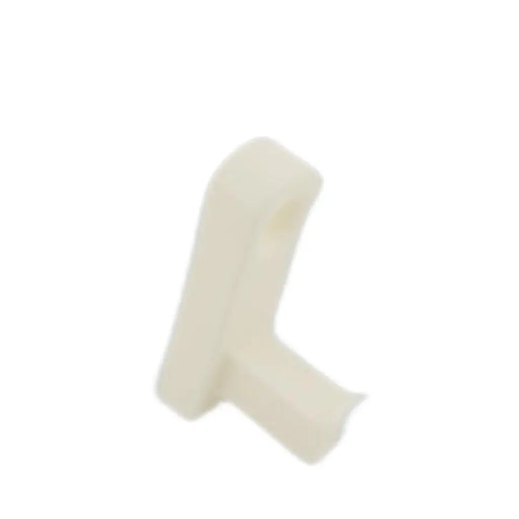Minimal Wall Hook - White Screw-Mounted Coat and Towel Hook Sancticraft