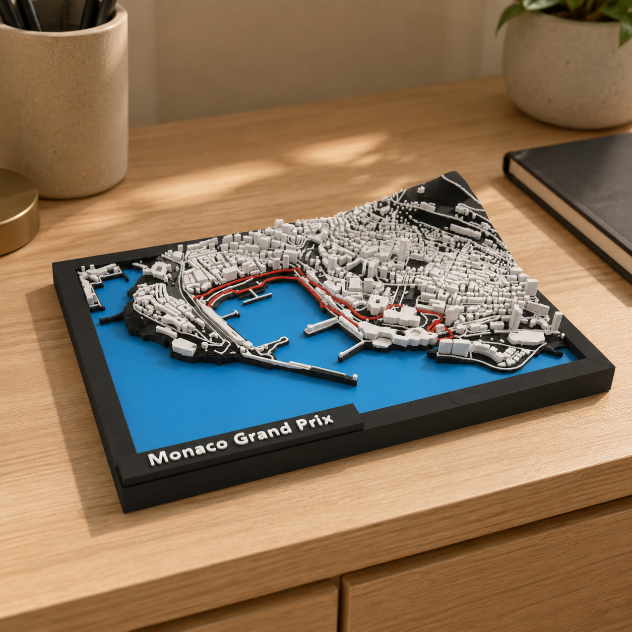 Monaco Grand Prix 3D Track Map