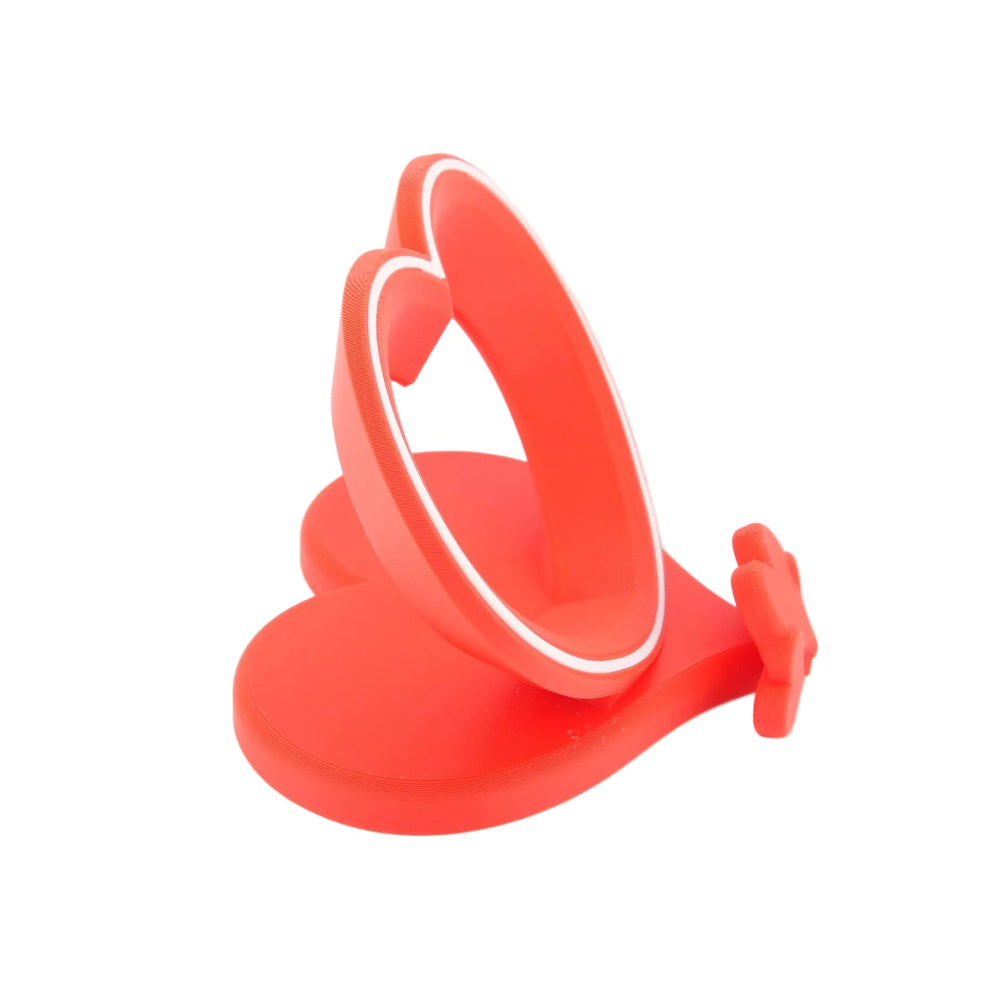 Valentines Day Decor Heart Phone Stand – Cute Desk Decor – Small Valentine Gift for Her or Him – Love Home Office Decor