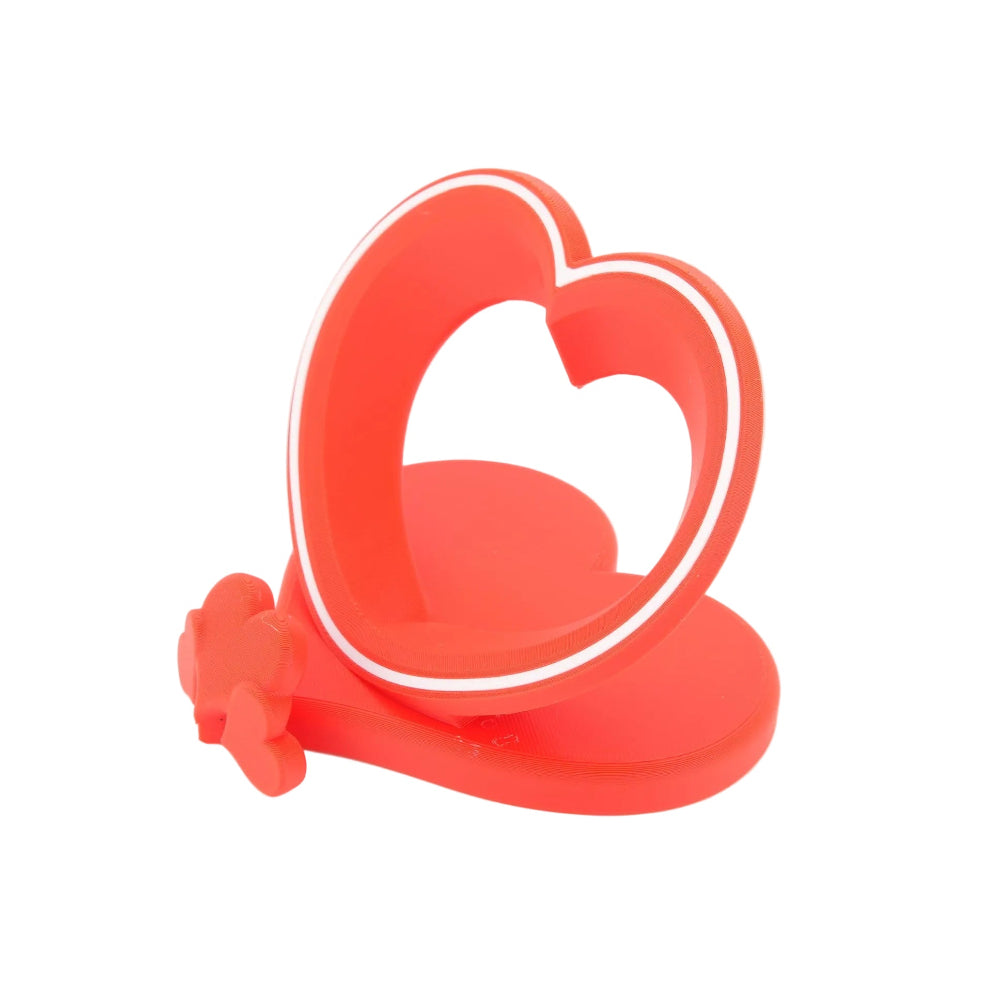 Valentines Day Decor Heart Phone Stand – Cute Desk Decor – Small Valentine Gift for Her or Him – Love Home Office Decor