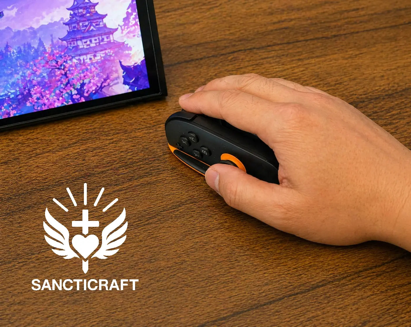 Sancticraft™ Mouse Adapter Pro compatible with Nintendo® Switch™ 2 Joy