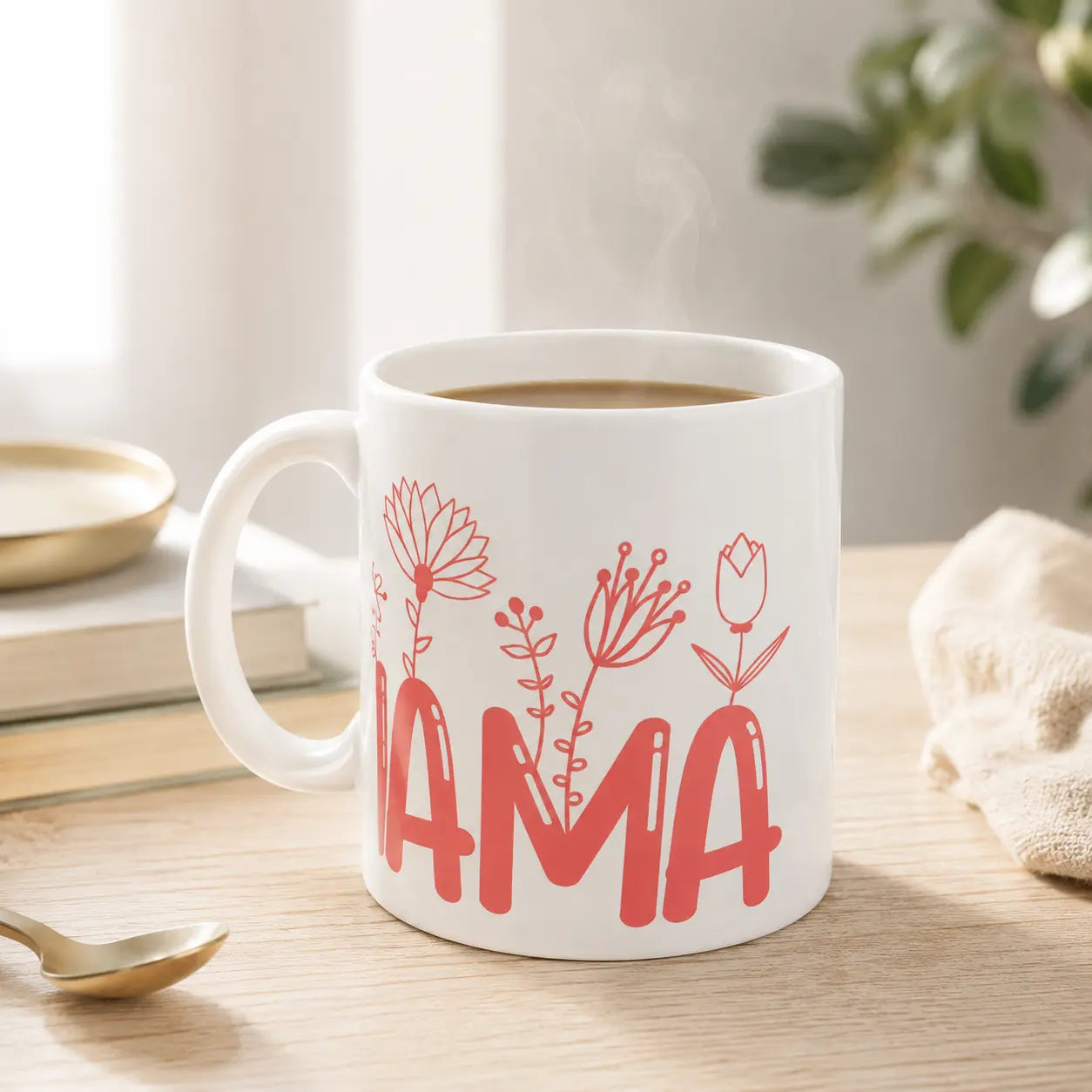 Mama Mug - Gift Mug for Mom Coffee and Tea Cup Sancticraft