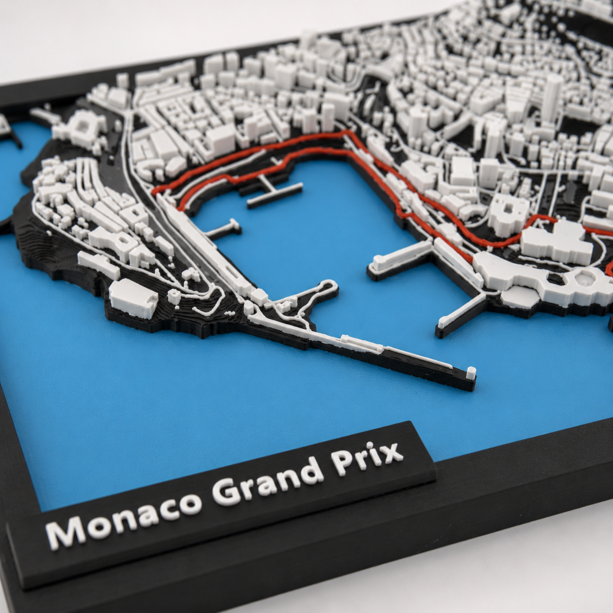 Monaco Grand Prix 3D Track Map