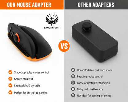 Switch 2 FPS gaming mouse adapter lifestyle setup