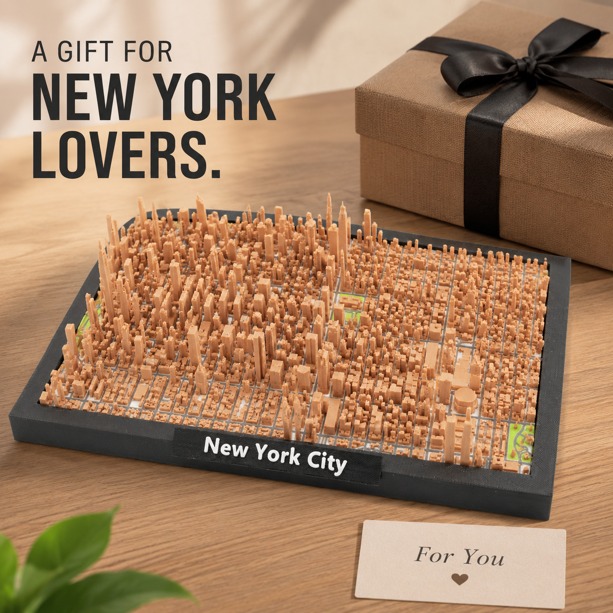 3D Miniature Model of New York City – Manhattan Skyline Collectible