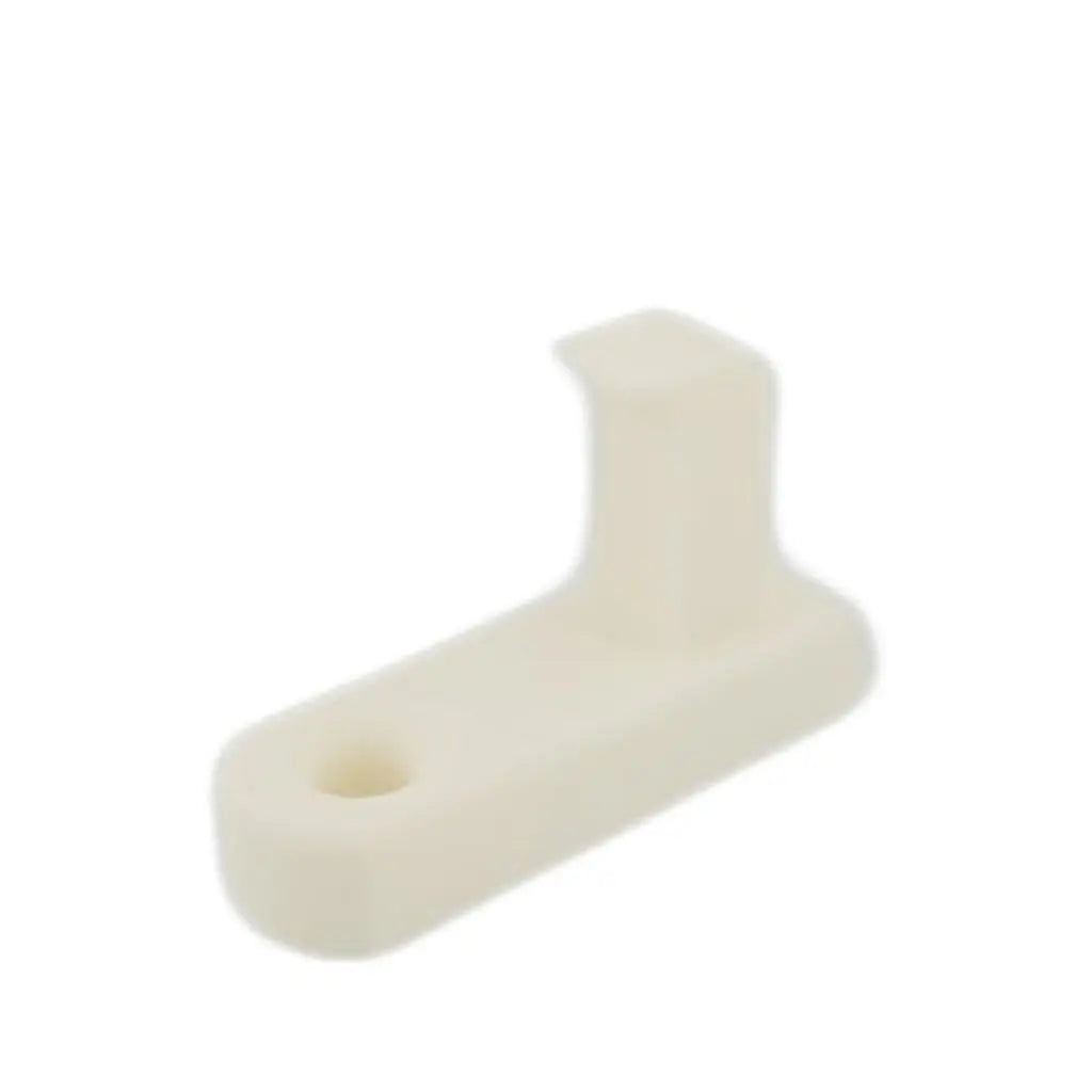 Minimal Wall Hook - White Screw-Mounted Coat and Towel Hook Sancticraft