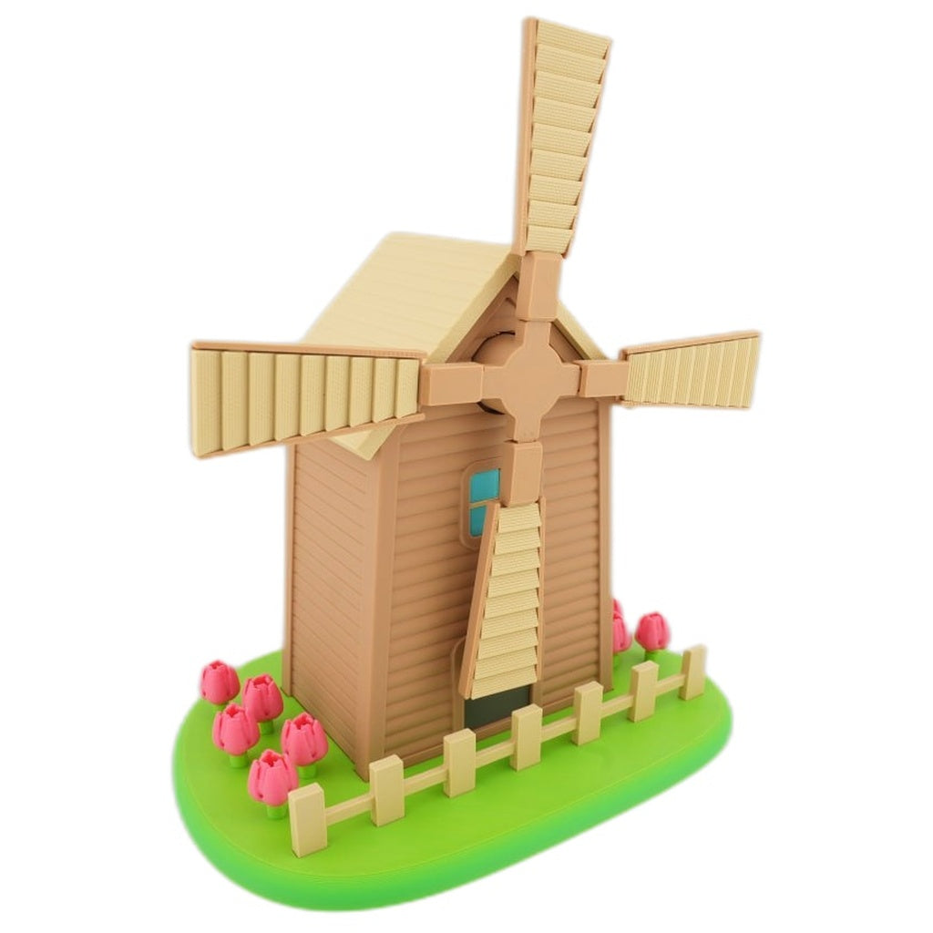 Windmill Music Box back angle