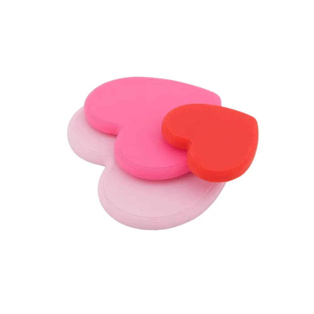 Valentines Heart Gift Package Decorations Mini Plastic Hearts Table and Party Decor Red Pink Sancticraft
