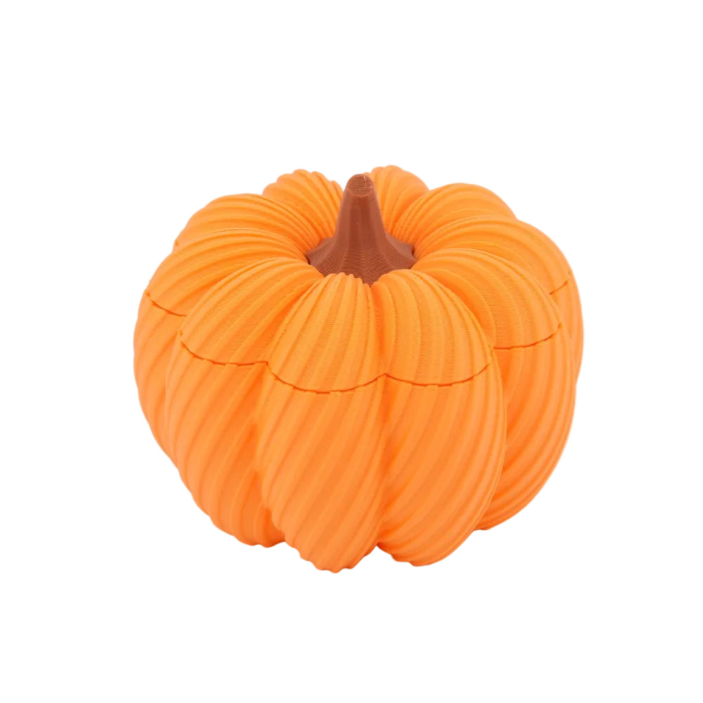 Pumpkin Candy Jar Small Plastic Pumpkin Container Halloween Decor Pumpkin Shaped Box