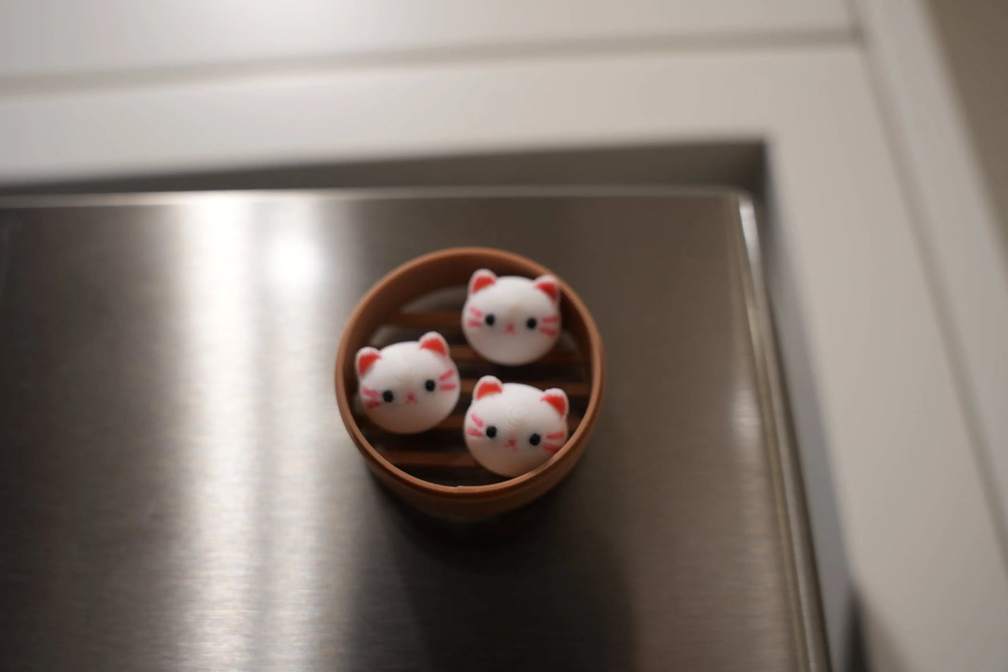 Cat Dim Sum Magnet Sancticraft