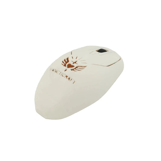 Sancticraft ergonomic wireless mouse side view symbolic desk accessory