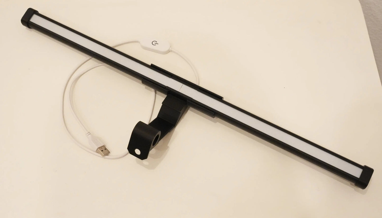 Monitor Reading Light Bar - Slim Clamp-On LED Desk Lamp Sancticraft