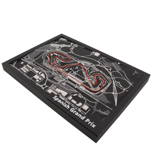 Spanish Grand Prix 3D map