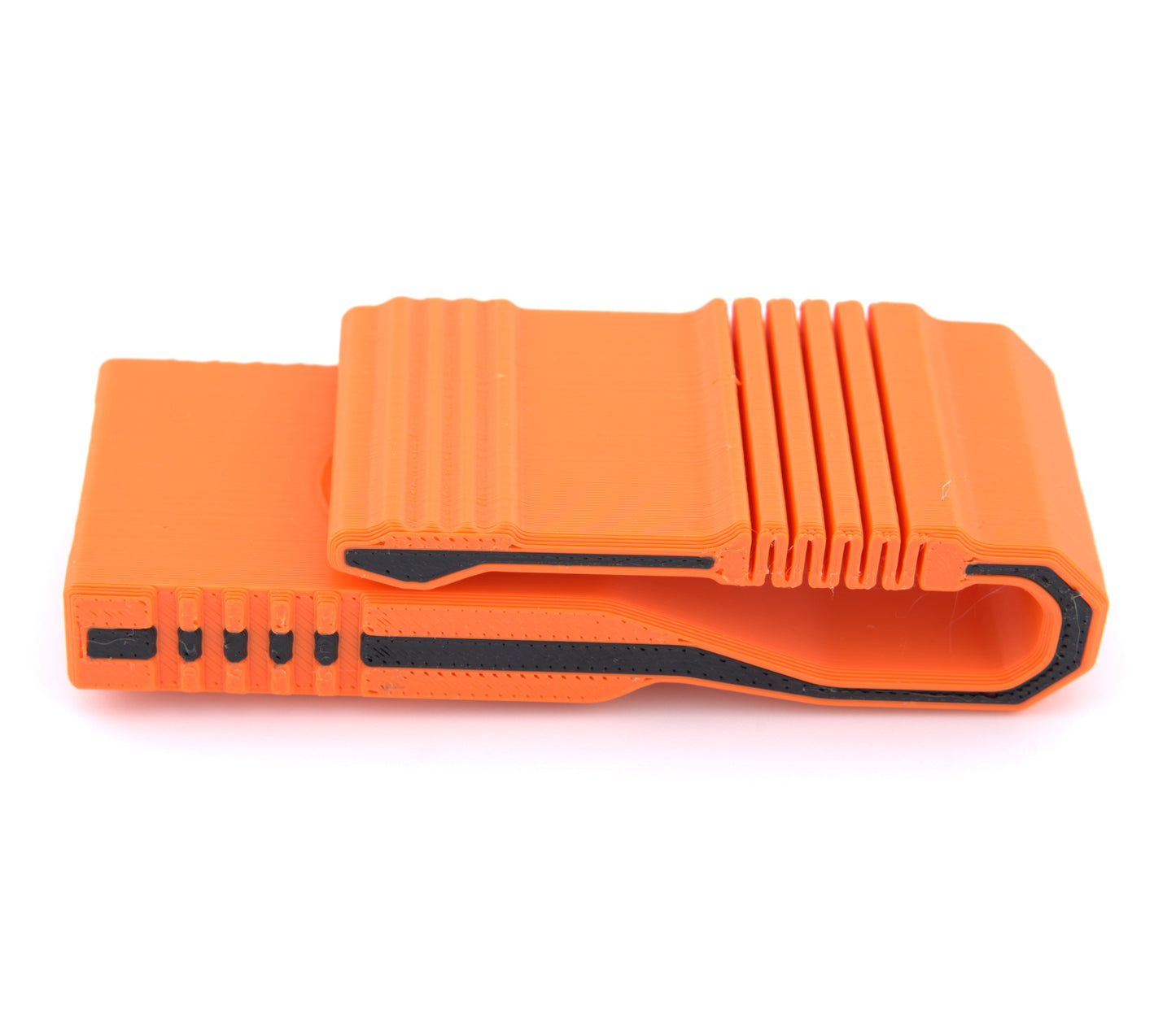 Emergency Clip-On Safety Whistle – High-Decibel, Dual-Tone Signal with Rugged Grip – Bright Orange, USA-Made – For Outdoor Use