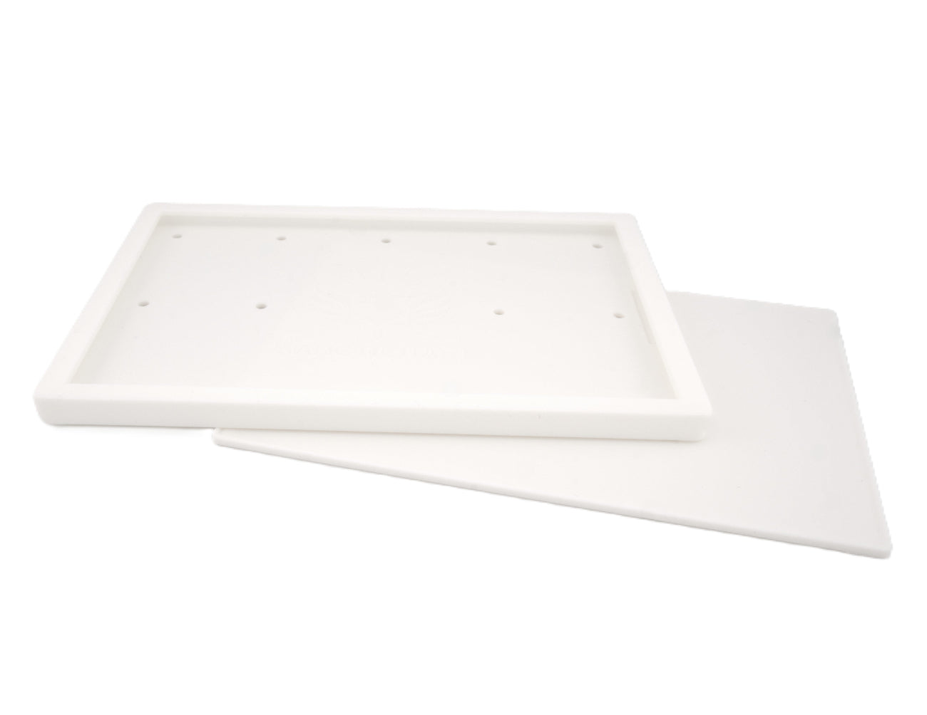 Sancticraft™ Kanban Card Holder with Horizontal Slide-In Frame - Plastic Label Sleeve for Inventory Bins - Warehouse or 5S Kanban System