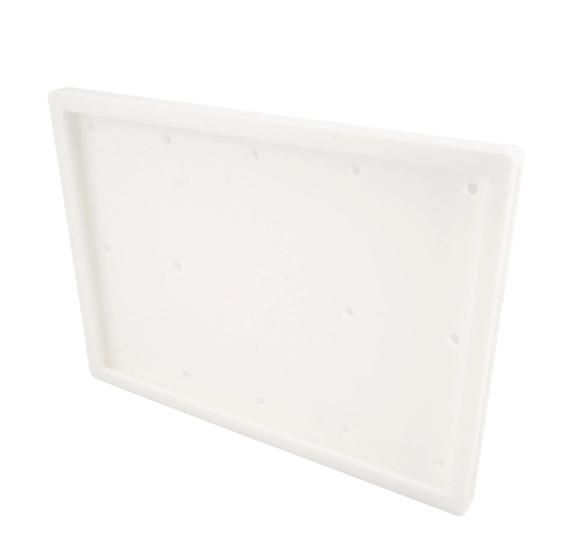 Sancticraft™ Kanban Card Holder with Horizontal Slide-In Frame - Plastic Label Sleeve for Inventory Bins - Warehouse or 5S Kanban System